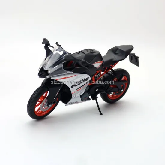 IN STOCK: 1:12 Scale KTMS RC390 Simulation Sliding Collection - Alloy Diecast Vintage Motorcycle Model