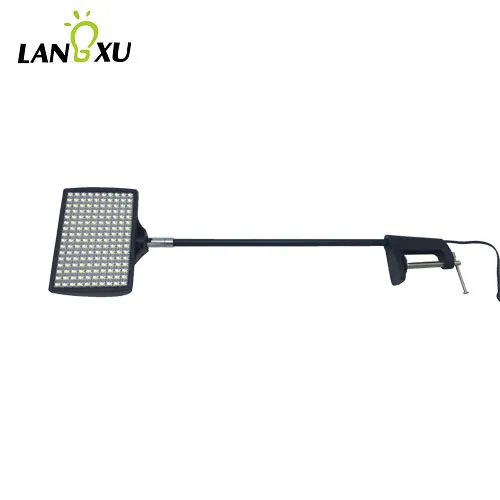 led display arm light for wall panel