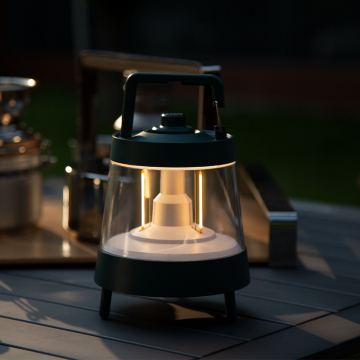 Vintage Style Waterproof Knob Control LED Camping Lamp