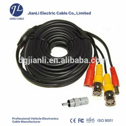 BNC RCA video and audio transmission cable