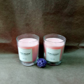 Relax Glass Pink Soy Candles Натуральная Деревянная Крышка