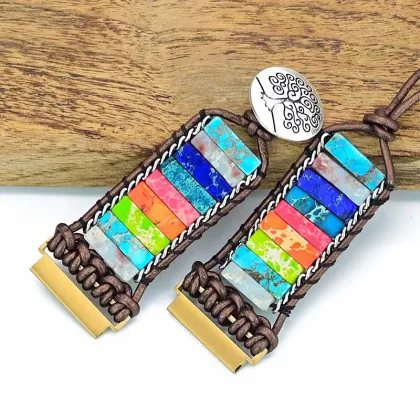 Boho Style Watch Bands for Samsung, Huawei, Xiaomi, and Garmin Smartwatches