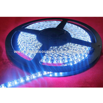Good-quality 600SMD3528 Flexible LED Strip Light, 12/24V DC, Water-resistant, IP67, RoHS/CE Marks