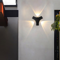 Aluminio IP55 de lámpara de pared de estilo moderno al aire libre