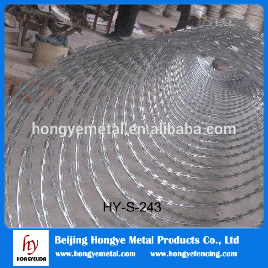 Cheap!!! China Anping Factory supply high quality anping factory high quality barbed wire razor wir