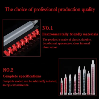 Dynamic Mixer Mixing Nozzles for Duo Epoxies: Core RM12-26