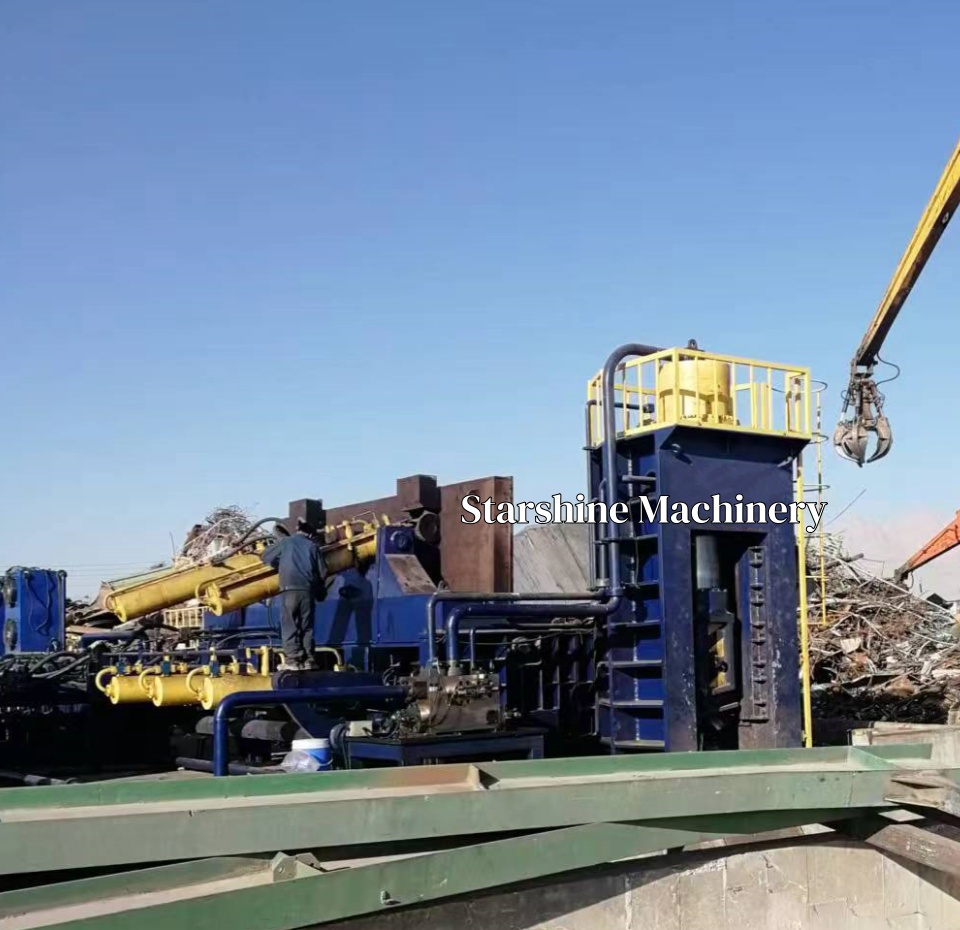 shear baler