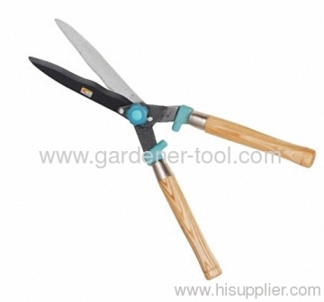10" Garden Hedge Shear With Wood Handle 