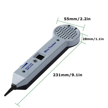 Adjustable Volume Handheld Network Wire Tracker Cable Finder Tester