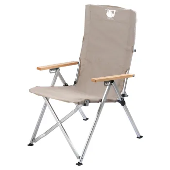 Feistel 2023  hot sell outdoor folding aluminum frame adjustable backrest camping chair