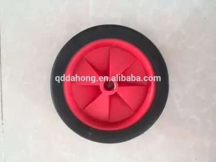 kid's toy little rubber solid wheel