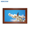 21.5 inch lcd digital wooden frame diaplay wifi