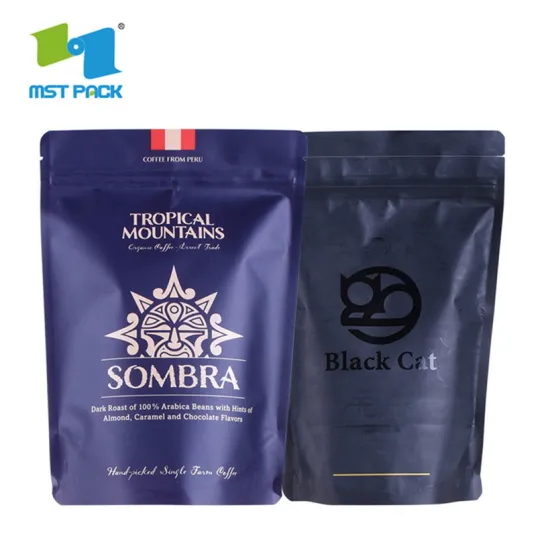 Recycle Kraft Paper Brown Tea Packaging Bag