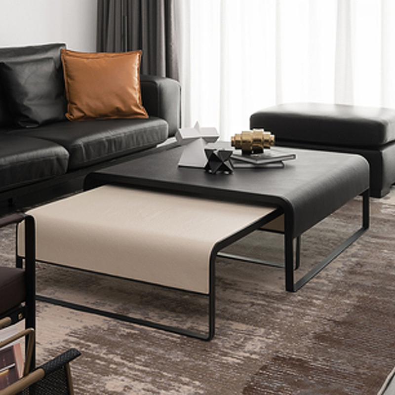 Two Set Modern Designer Coffee Table