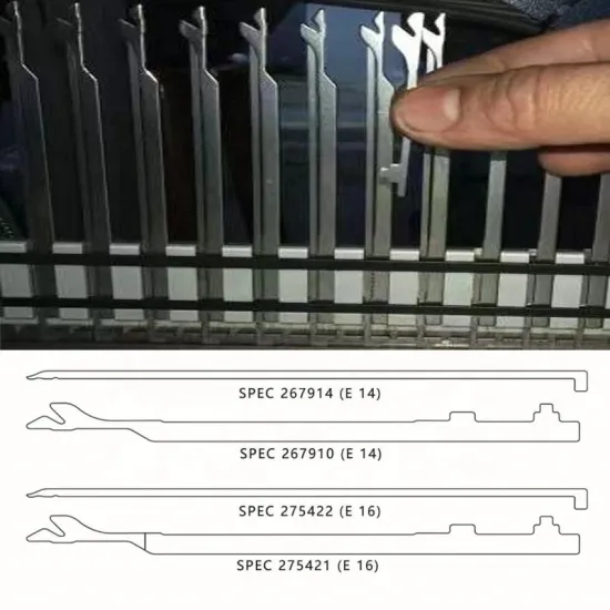 Factory Direct Sale: Stoll 502KiBC812 Multi Gauge Flat Knitting Machine Comb Unit Closer - Model 267914