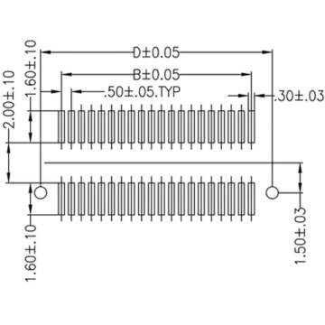 3.0 Dual Slot Female H2.3 Board-to-Board Connectors