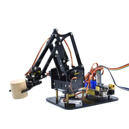 Joystick Memory 4 axis Mini desktop robot arm kit for Arduino Robotics Starter Kit