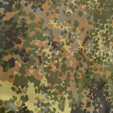Camouflage Printed Fabric for Fashion and Decor