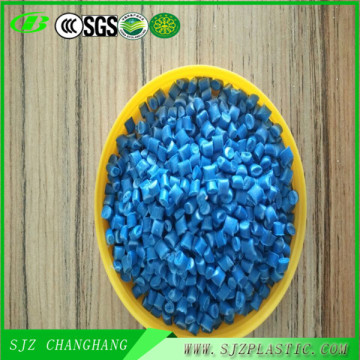 Blue /Orange colors Recycled pp granules for container raw material