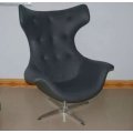 Contemporary swivel armchair REGINA II chair