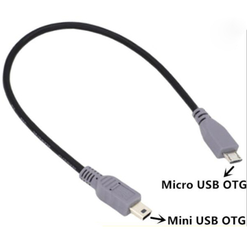 MINI USB to Micro USB OTG Cable