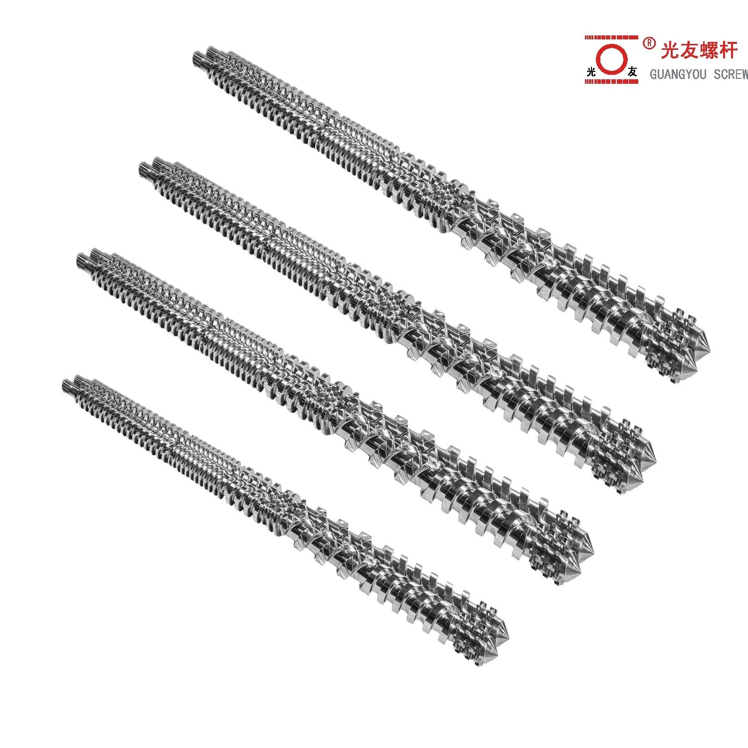 Parallel bimetallic twin screw at bariles ekstrang bahagi