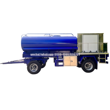 5.000-10.000 Liter 2 Achsen Wassertransport/Lieferungstankanhänger