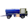 5,000-10,000 litros 2 ejes transporte de agua/remolque del tanque de entrega