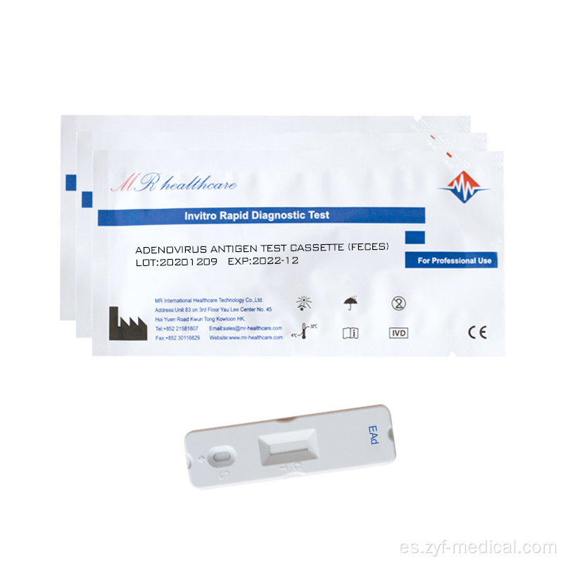 Kit de prueba de adenovirus de dispositivo médico rápido