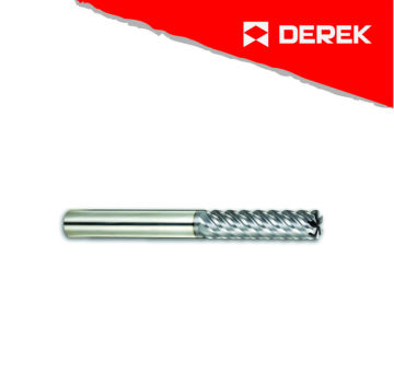 Carbide End Mill 6 Flutes Suqare Head Extra Length