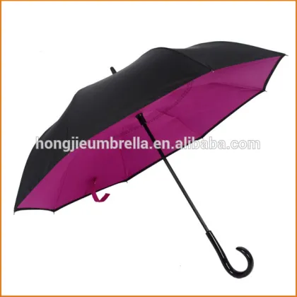 Double Layer Reverse Inverted Kazbrella Umbrella