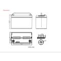 Sistema de gerenciamento de bateria LFP 25.6V