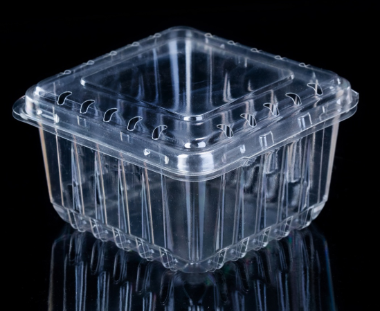 Transparent Pet Plastic Container for Fruit