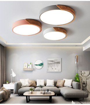 Nordic LED Ceiling Lamps: Modern Metal Housing, Round and Square - Trepower Zhongshan Factory