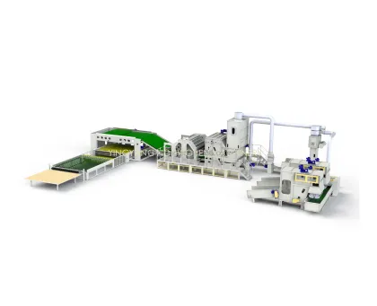 YYL Comforter Production Line: Cross Lapper Machine for Quilt Filling