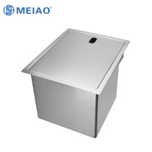 Washbasin oculto con tapa plegable que ahorra espacio