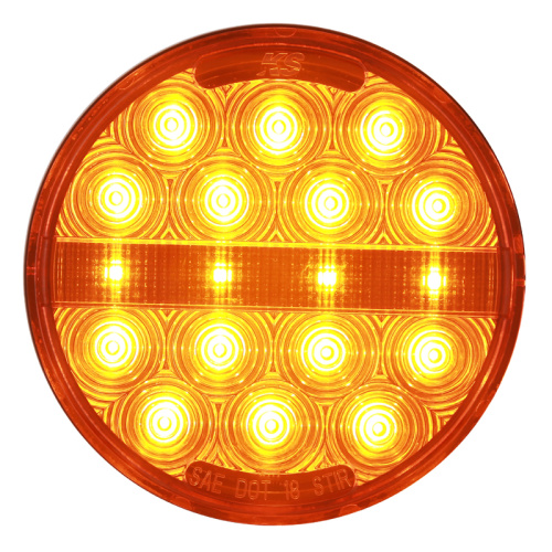 એલઇડી રાઉન્ડ ટ્રક પૂંછડી લાઇટ રિવર્સ/બ્રેક/ટ્રેલર માટે ટર્નિંગ