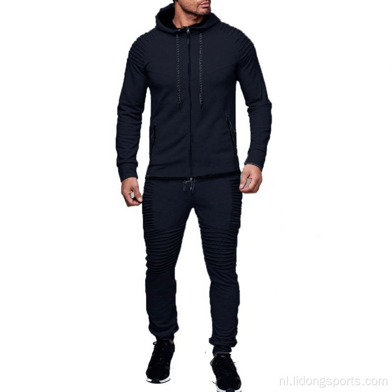 Hoge kwaliteit mode katoenen heren sportkleding outdoor