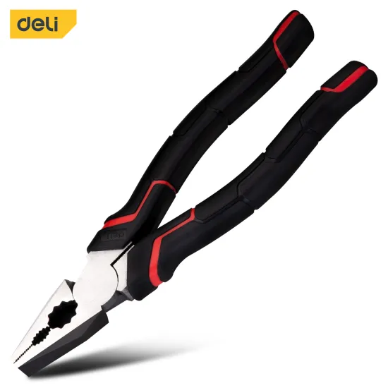 Deli DL100107 Hand Tools High Strength Long Durability 7 Inch Strong Linesman Pliers