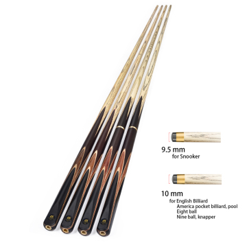 Budget-Friendly 3/4 Jointed Handmade Ebony and Ash Wood Snooker & Pool Cue: A Comprehensive Guide