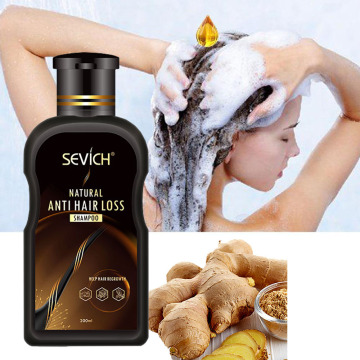 Sevich 200ml Anti Hair Loss Shampoo Ginger Hair Growth Shampoo for Hair Professional Shampoo Bar Hair Loss Treatment Hair Care
