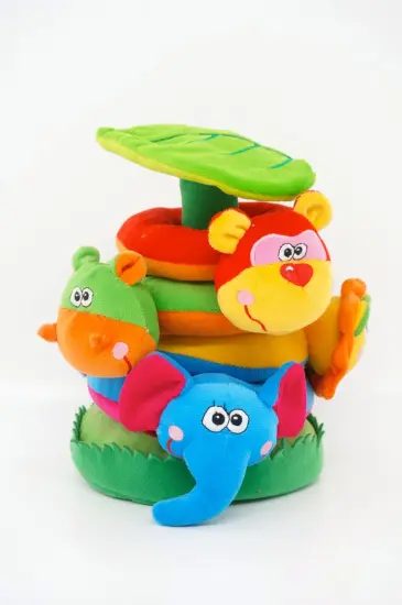 Rotating Musical Forest Animal Plush Toys