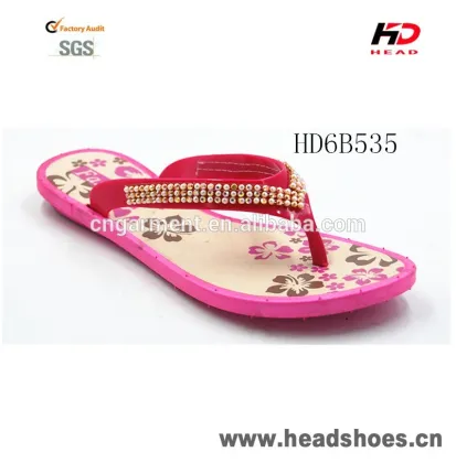 Wholesale ladies flip flops sandals