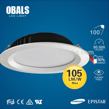 الجولة البيضاء SAA CE SMD 30W ULTRA SLIM LED جودة النزول المؤكد