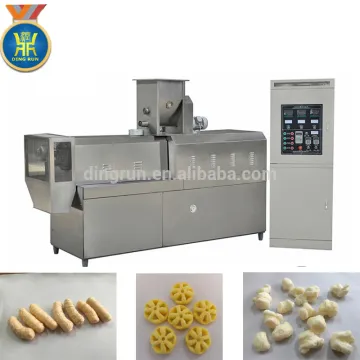 corn cheese curls making machine