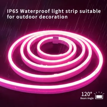 Colorful Flexible IP67 Silicone Neon Strip Lights