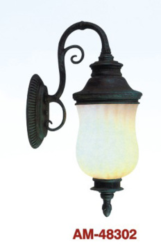 LED Antique Aluminum Garden Light