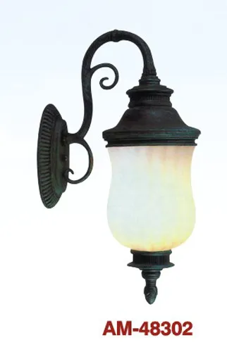 LED Antique Aluminum Garden Light