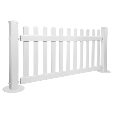 Bảng điều khiển hàng rào di động PVC