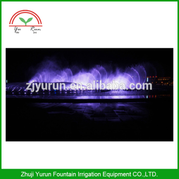 landscape design indoor outdoor fountain graphic change digital water curtain